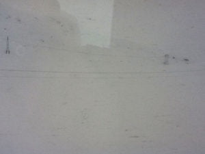 bergenwinter3 Near-whiteout outside the train window!