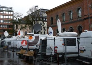 Media coverage of the Oslo trial Media coverage of the Oslo trial