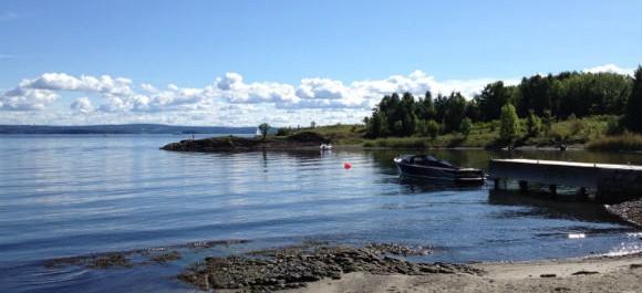 Beach at Fornebu, Oslo