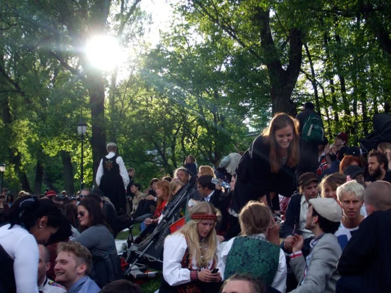 SOS Rasisme 17.mai at Kubaparken, Oslo