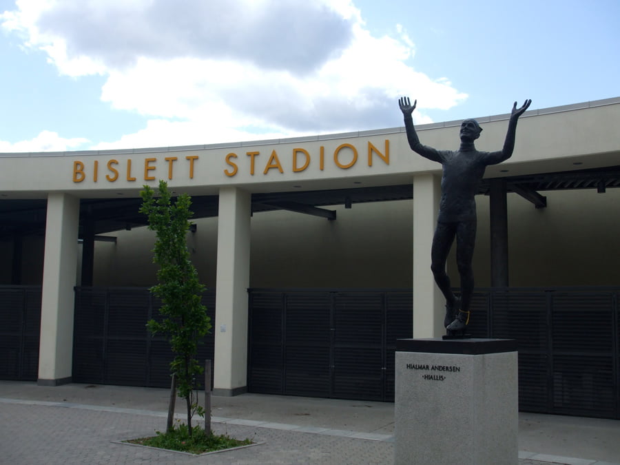 Bislett Stadium in Oslo. Photo: David Nikel.