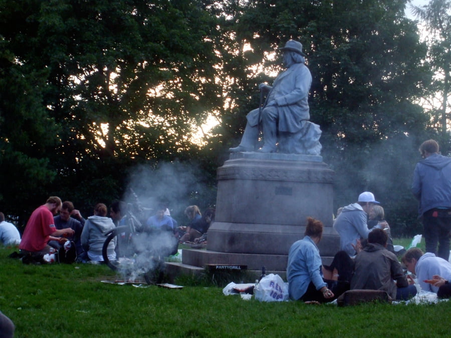 Midsummer's Night in St. Hanshaugen Park