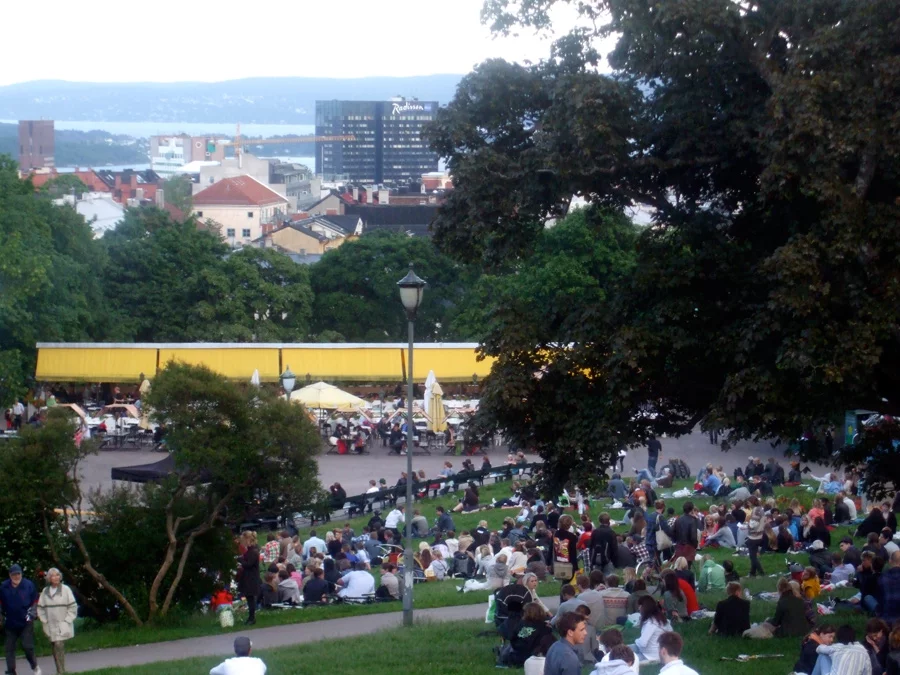 Midsummer's Night in St. Hanshaugen Park