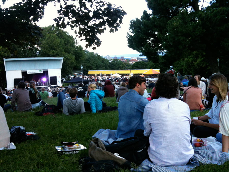 Midsummer's Night in St. Hanshaugen Park