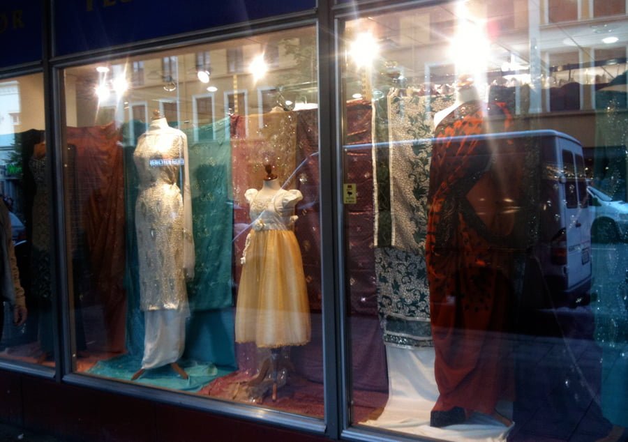 A typical shop window in Grønland