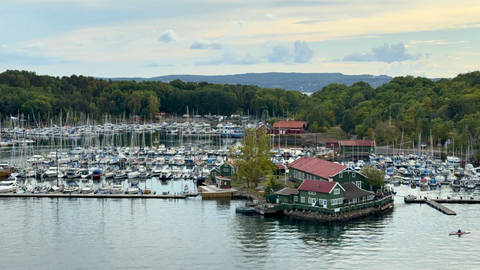 Hovedøya island seen from Copenhagen ferry. Photo: David Nikel.