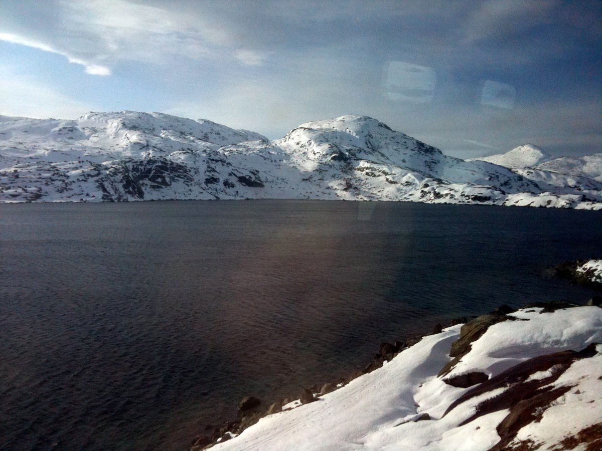 View from the Oslo to Bergen railway