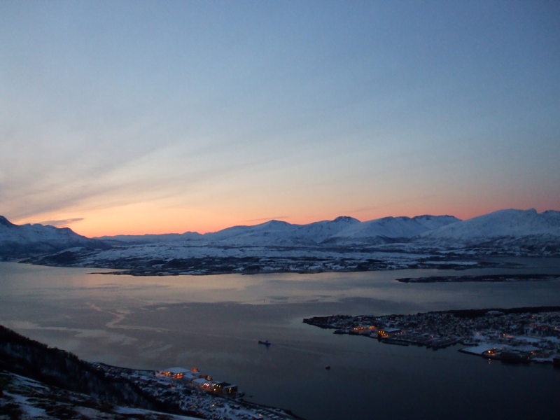 Tromsøya in winter