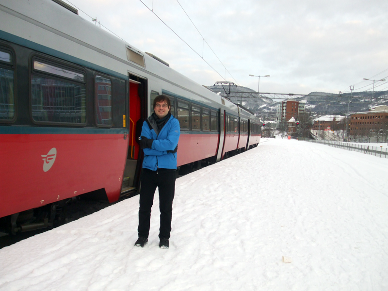 Me at Lillehammer Station