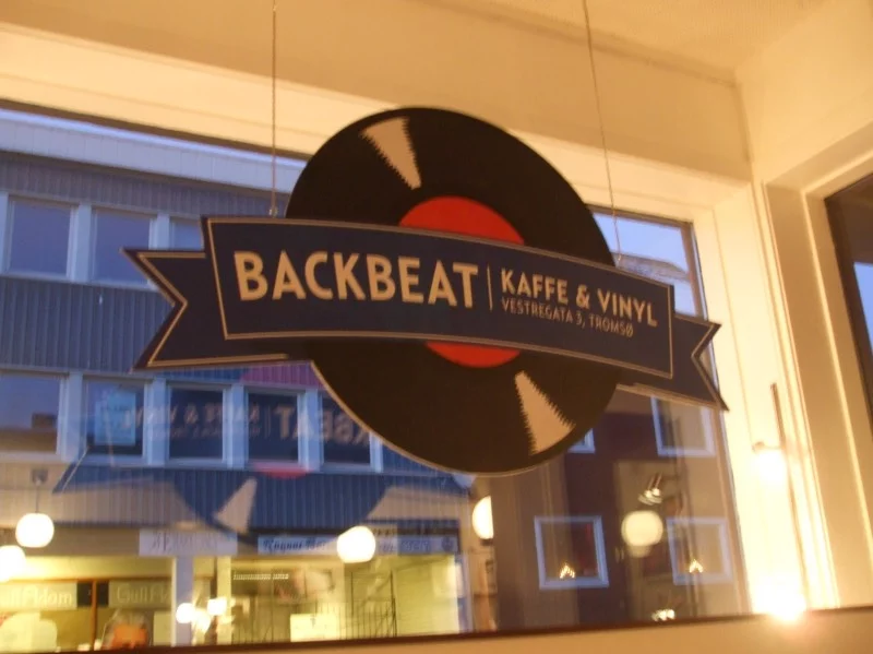 Backbeat vinyl store in Tromso, Norway