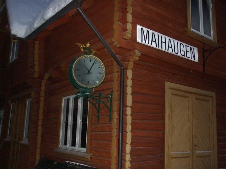 Maihaugen "train station"