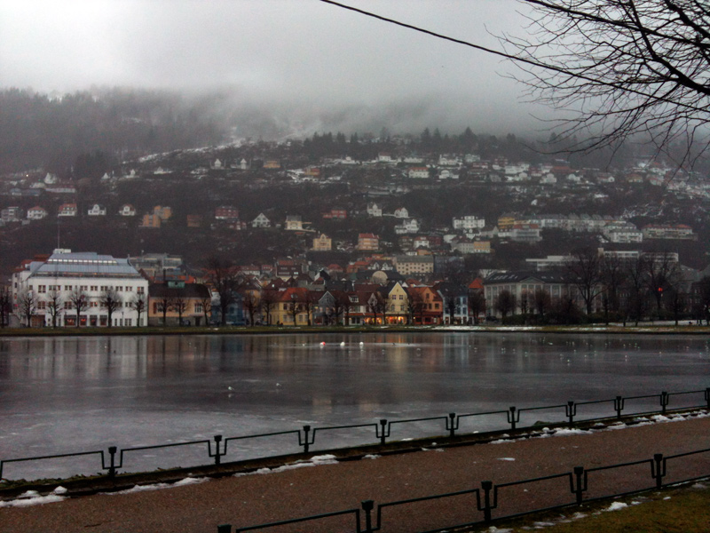 winter in bergen, norway