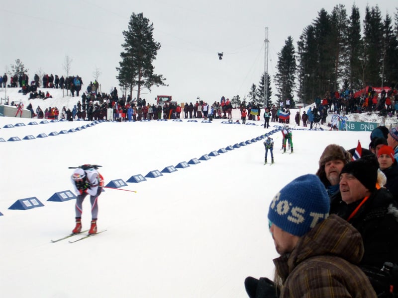 Biathlon Pursuit in Oslo