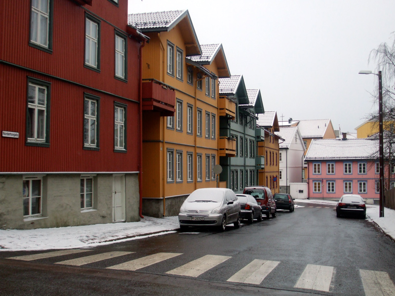 kampenoslo1 A street in Kampen, Oslo