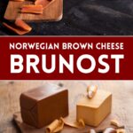 Norwegian Brown Cheese Brunost Pin