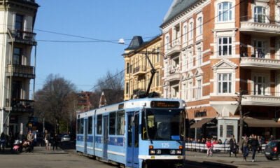 An Oslo tram in Frogner