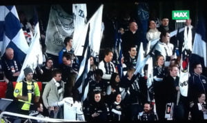 Strømsgodset fans before the match