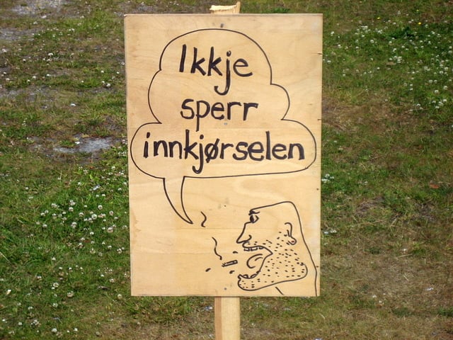 Sign in Nynorsk