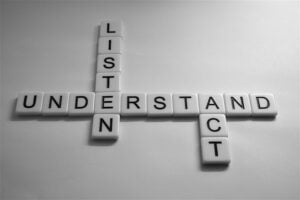 Listen, Understand, Act Listen, Understand, Act