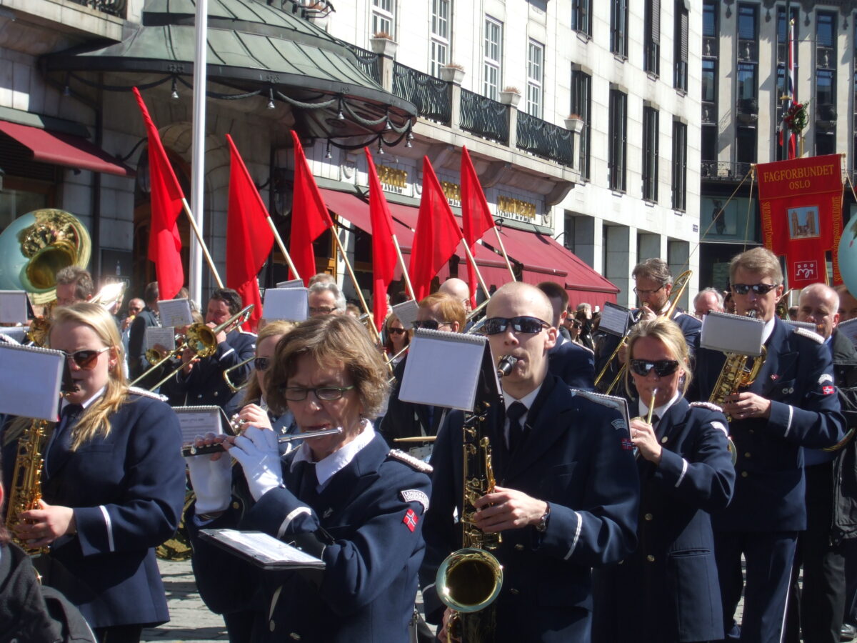 Labour Day parade 2012 in Oslo