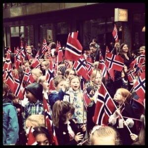 Instagram picture from 17th May in Oslo