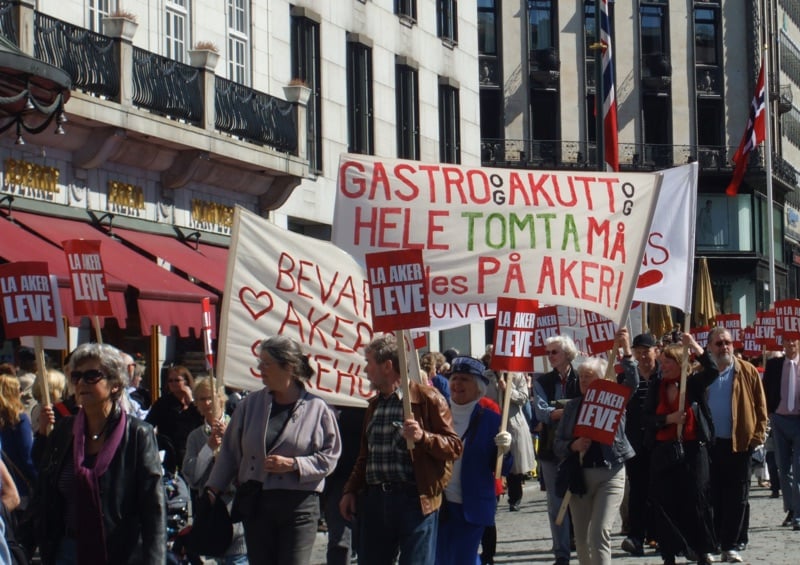Oslo Labour Day parade