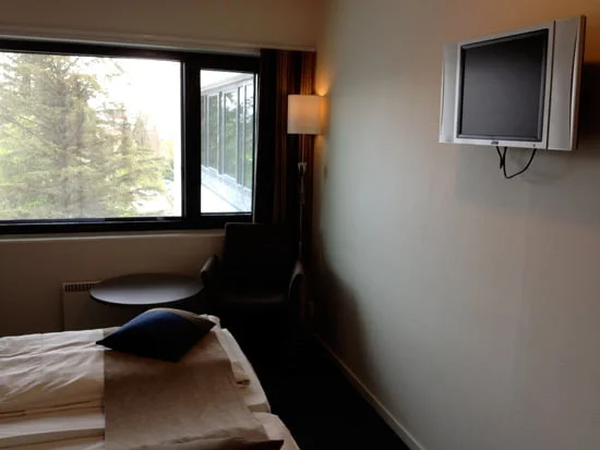 Bedroom at the St Svinthun Hotell
