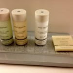 Complimentary Anne Semonin toiletries