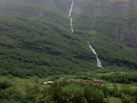View from Flåmsbana, Norway