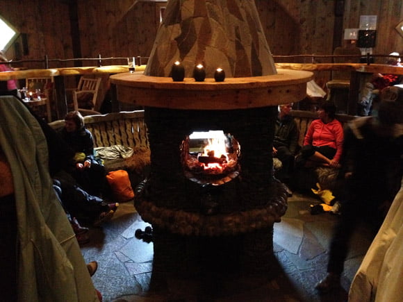 Inside the Ægir Brewpub in Flåm Inside the Ægir Brewpub in Flåm