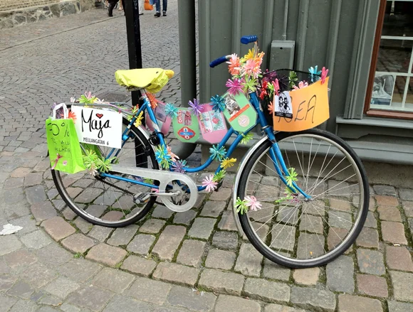 A bicycle in Haga