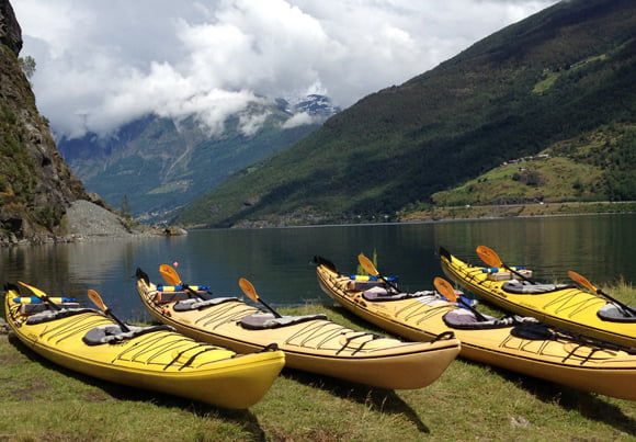 Overlooking the Aurlandsfjord