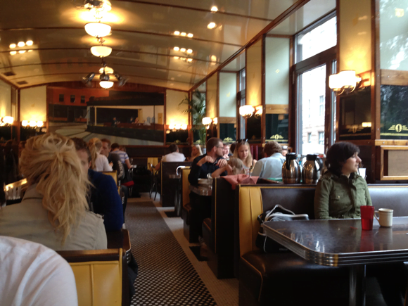 Interior of Nighthawk Diner, Grünerløkka