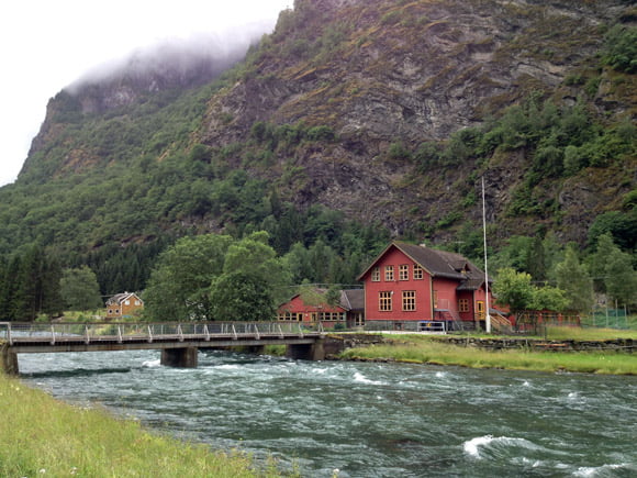 Flåm village, Norway Flåm village, Norway