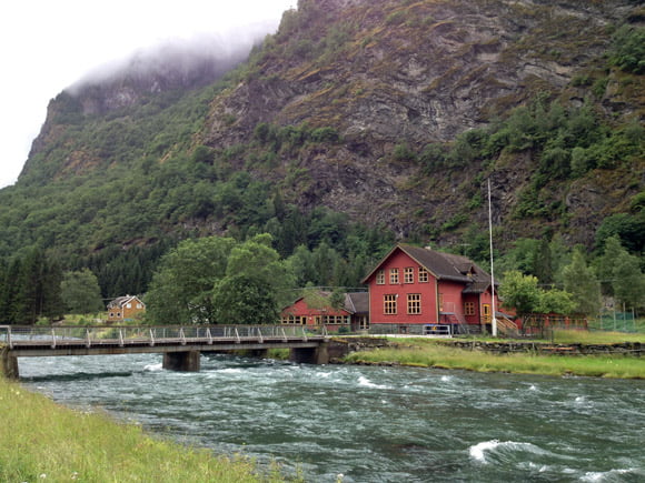 Flåm village, Norway