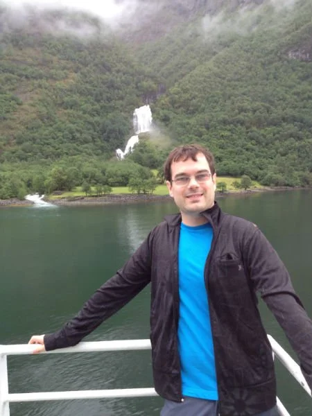 Me on the boat