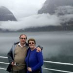 My parents enjoying the boat trip