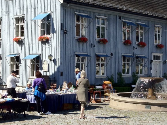 Drøbak market square