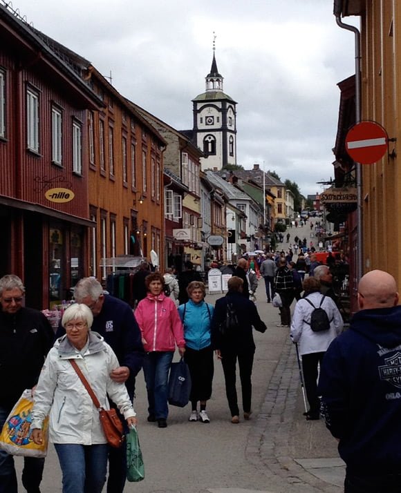 Main street in Røros