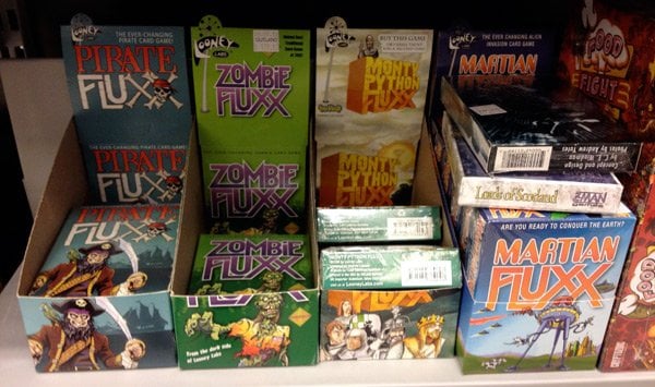Selection of Fluxx card games