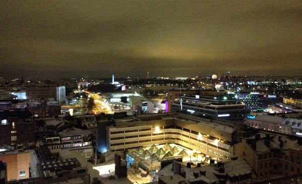 Helsinki skyline