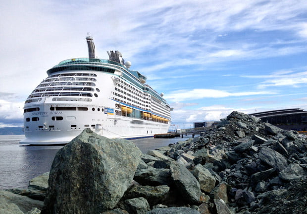 Adventure of the Seas in Trondheim