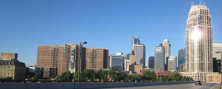 Minnesota city view