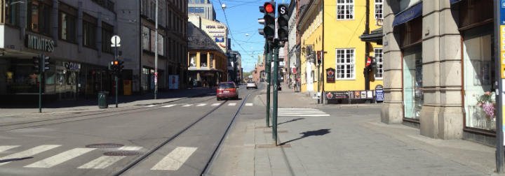 Quiet Oslo in the summer. Photo: David Nikel.