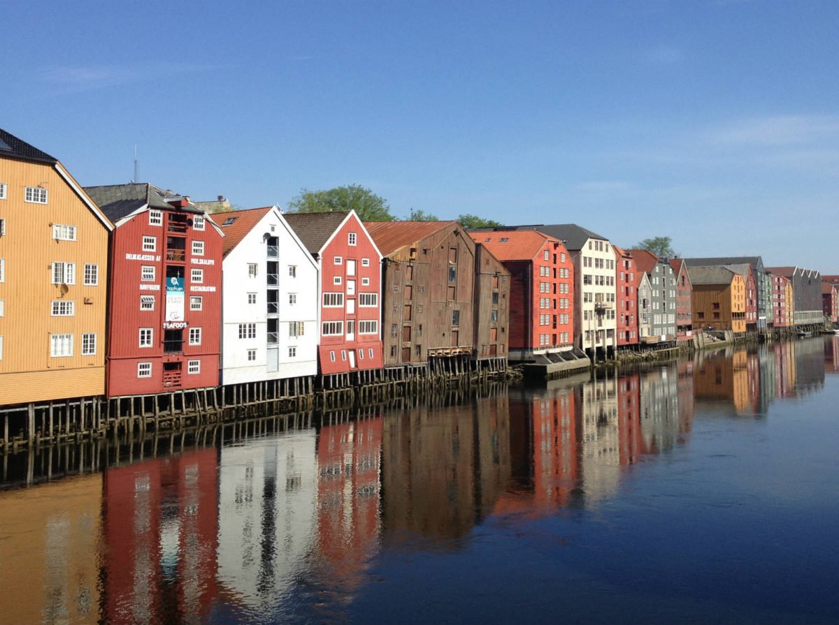 Nidelva river Trondheim