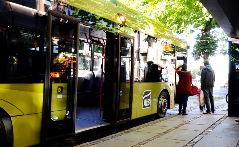 AtB bus in Trondheim