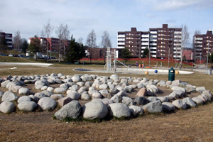 Furuset suburb of Oslo