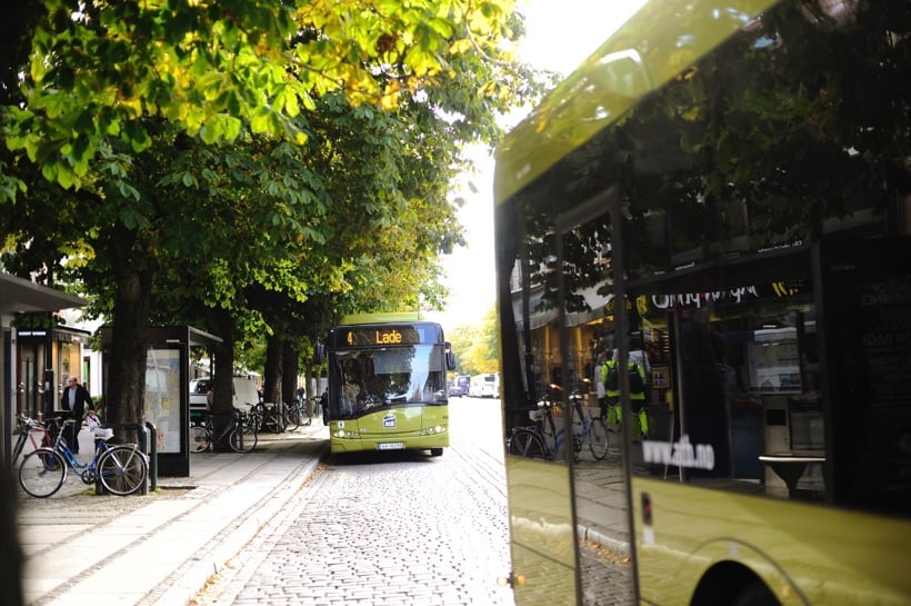 Trondheim bus network