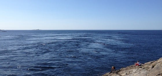 Fishing at the Atlantic Road