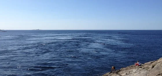 Fishing at the Atlantic Road